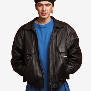 Leather Rockerman Jacket