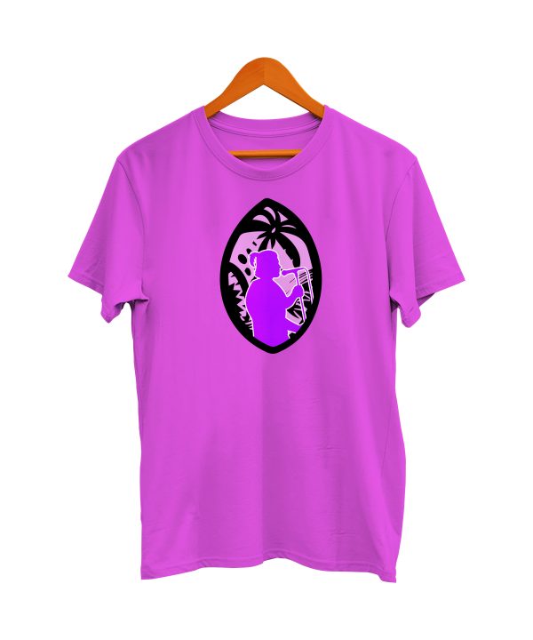 T-shirt purple