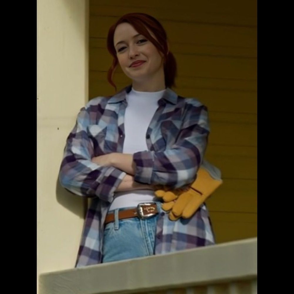 The Wish Swap Emily Tennant Checked Shirt 2025