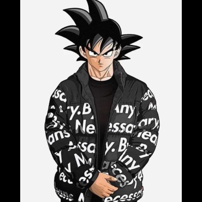 Goku Drip Puffer Jacket