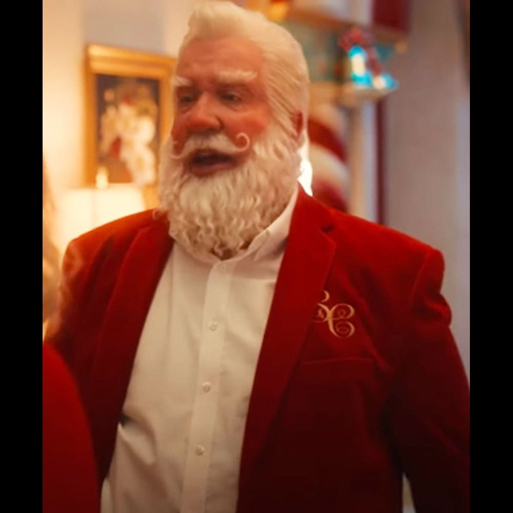 The Santa Clauses Tim Allen SO2 Red Blazer