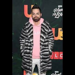 Tim Malcolm 90 Day Hunt For Love 2025 Striped Fur Coat