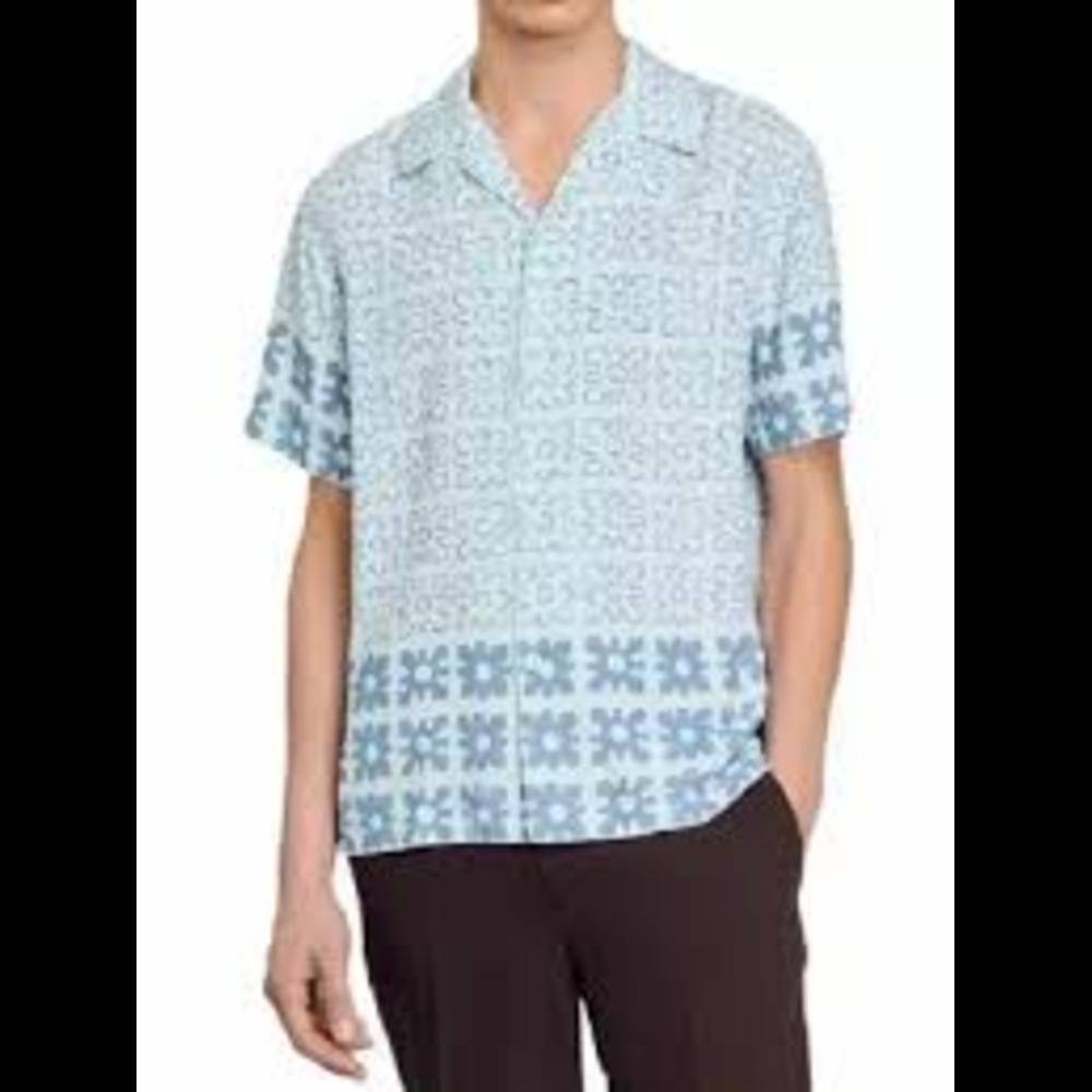 Advertisements 2025 Jake Shane Floral Print Camp Shirt